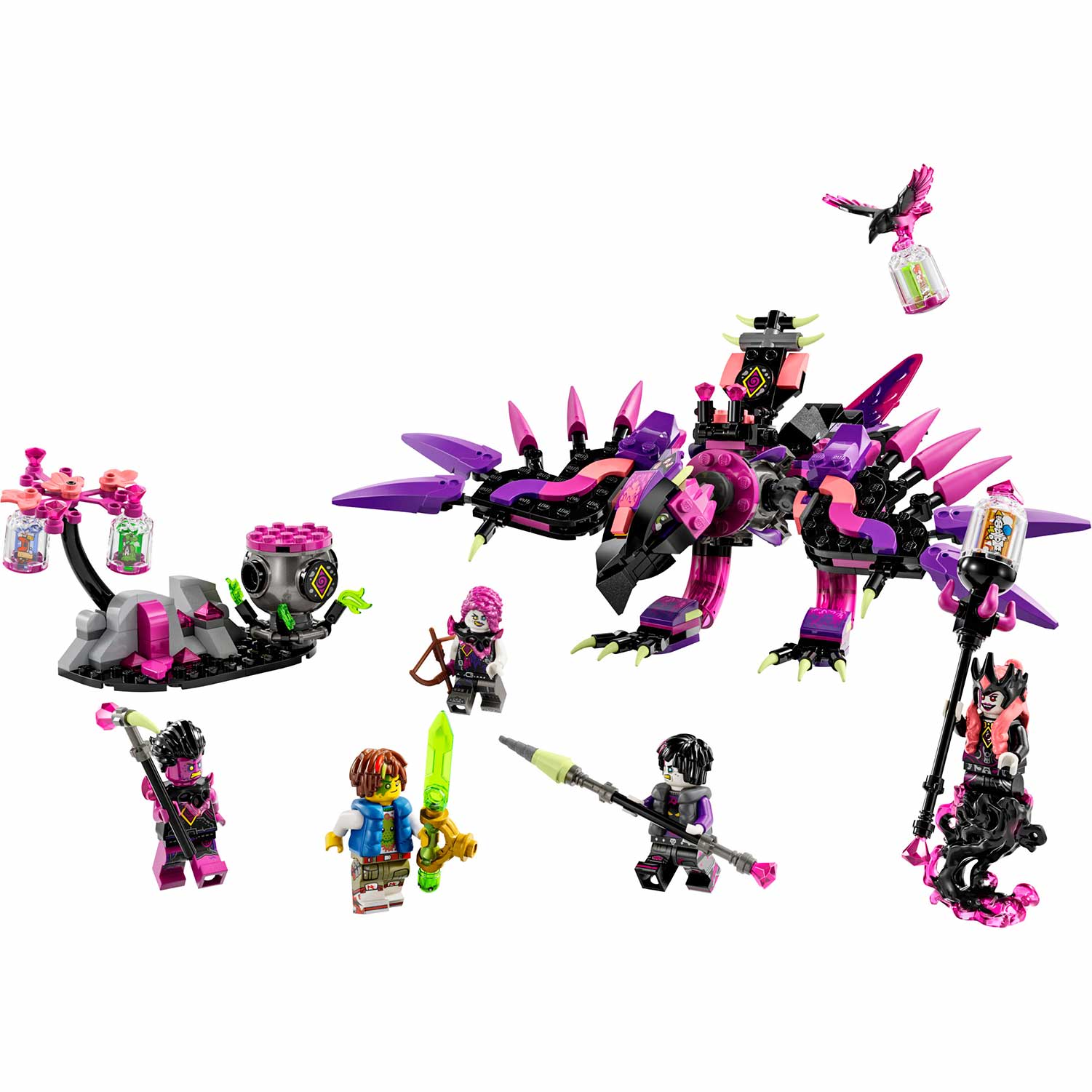 LEGO® DREAMZzz™ - Criaturas Assombrosas da Bruxa do Nunca - 71483 ( Imagem 2 de 4 ) - Preview