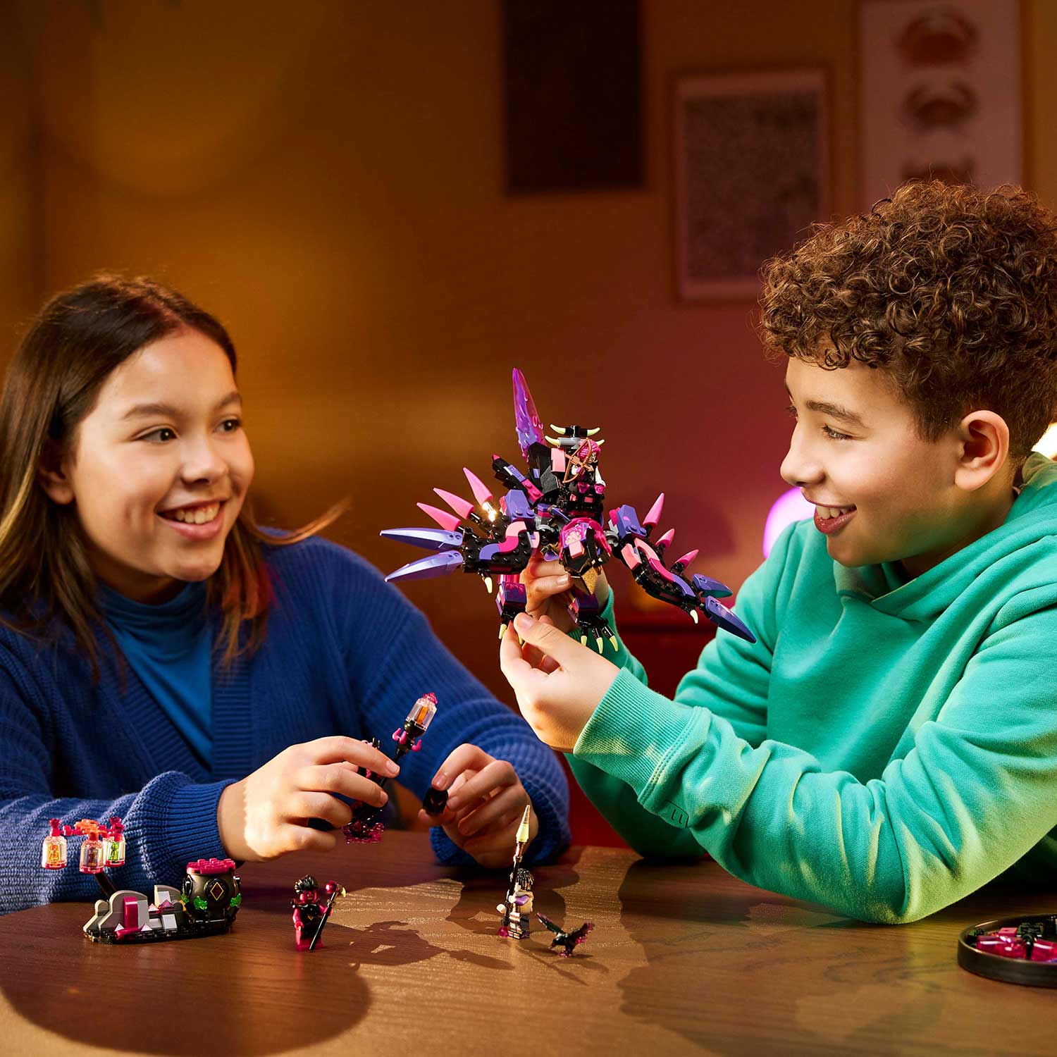 LEGO® DREAMZzz™ - Criaturas Assombrosas da Bruxa do Nunca - 71483 ( Imagem 4 de 4 ) - Preview