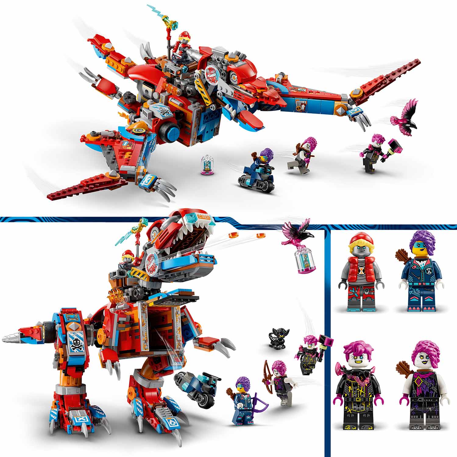 LEGO® DREAMZzz™ - Robô Dinossauro C-Rex do Cooper - 71484 ( Imagem 4 de 4 ) - Preview