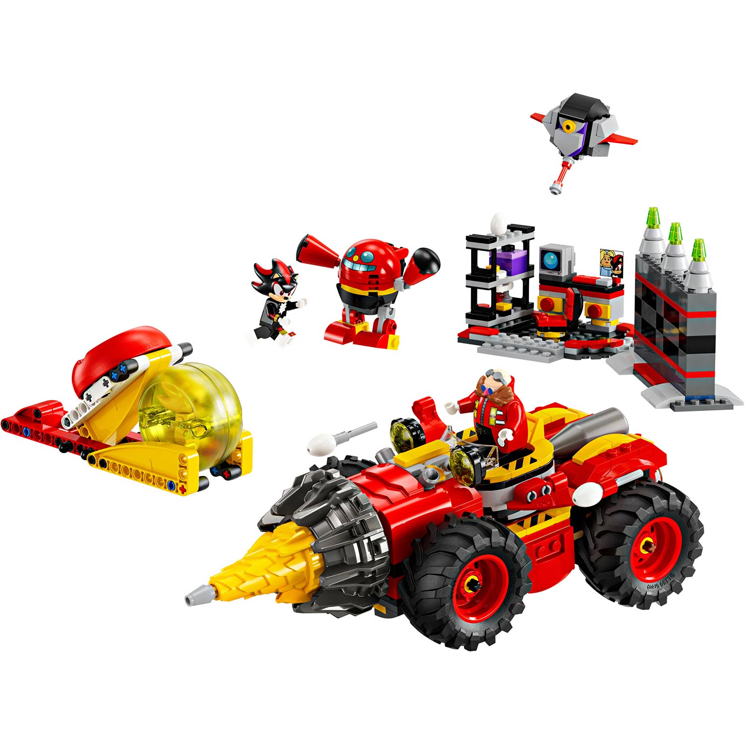 LEGO® Sonic the Hedgehog™ - Super Sonic vs. Egg Drillster - 76999 ( Imagem 3 de 7 ) - Preview