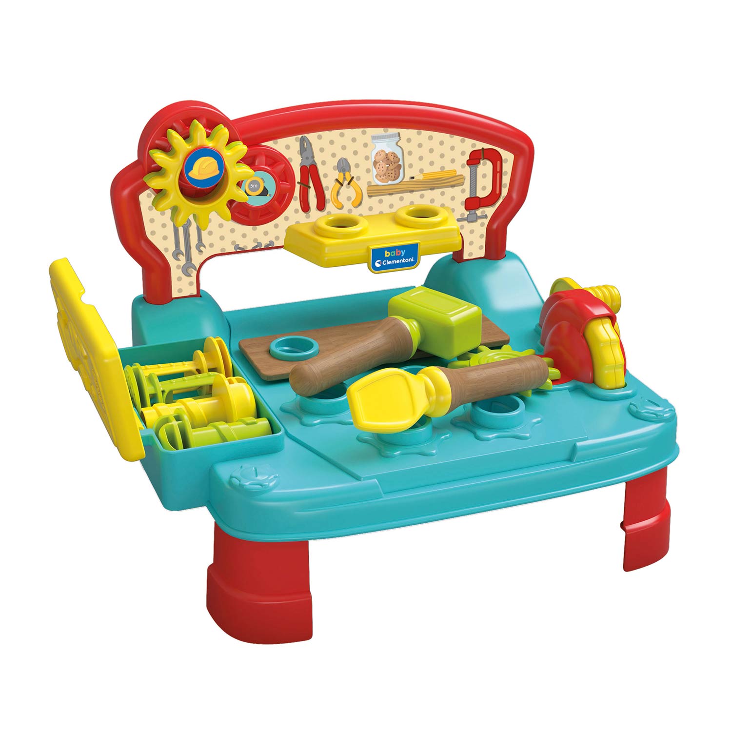 Baby Montessori Mesa De Ferramentas Clementoni 17968 ( Imagem 2 de 2 ) - Preview