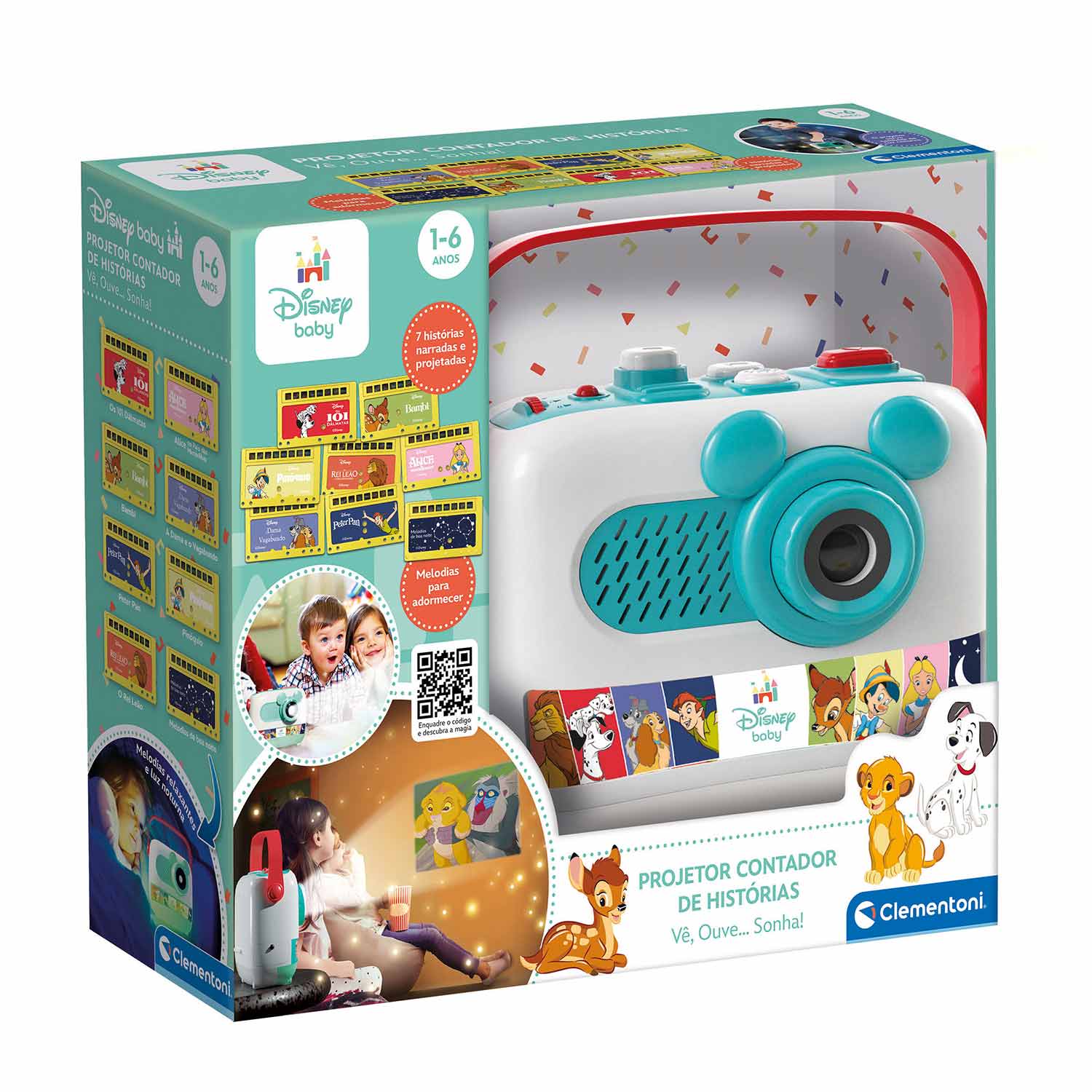 Projetor Contador De Historias Clementoni Disney Baby 67799 ( Imagem 3 de 3 ) - Preview