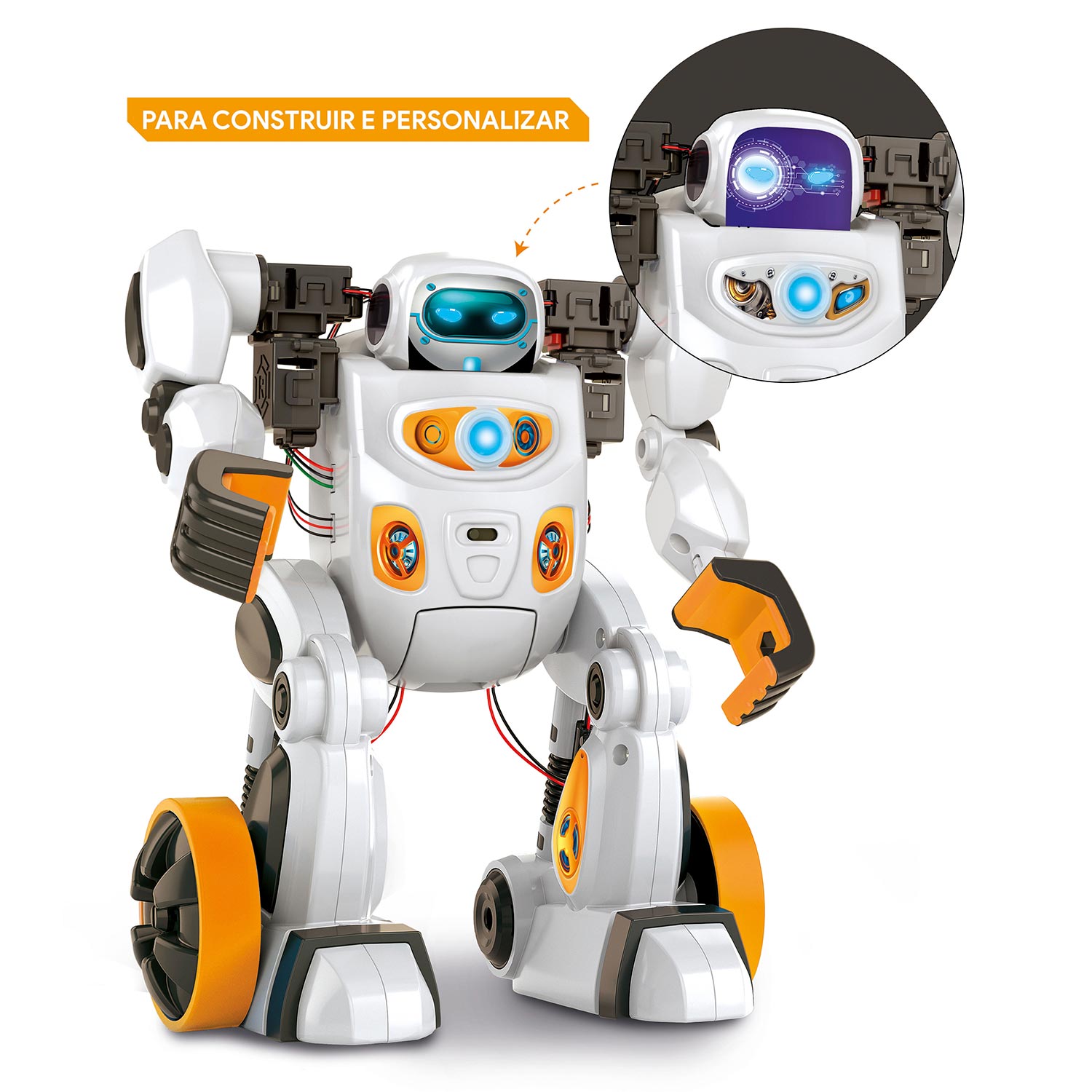 Robot Airo Clementoni Ciência & Jogo Robotics 67795 ( Imagem 2 de 2 ) - Preview