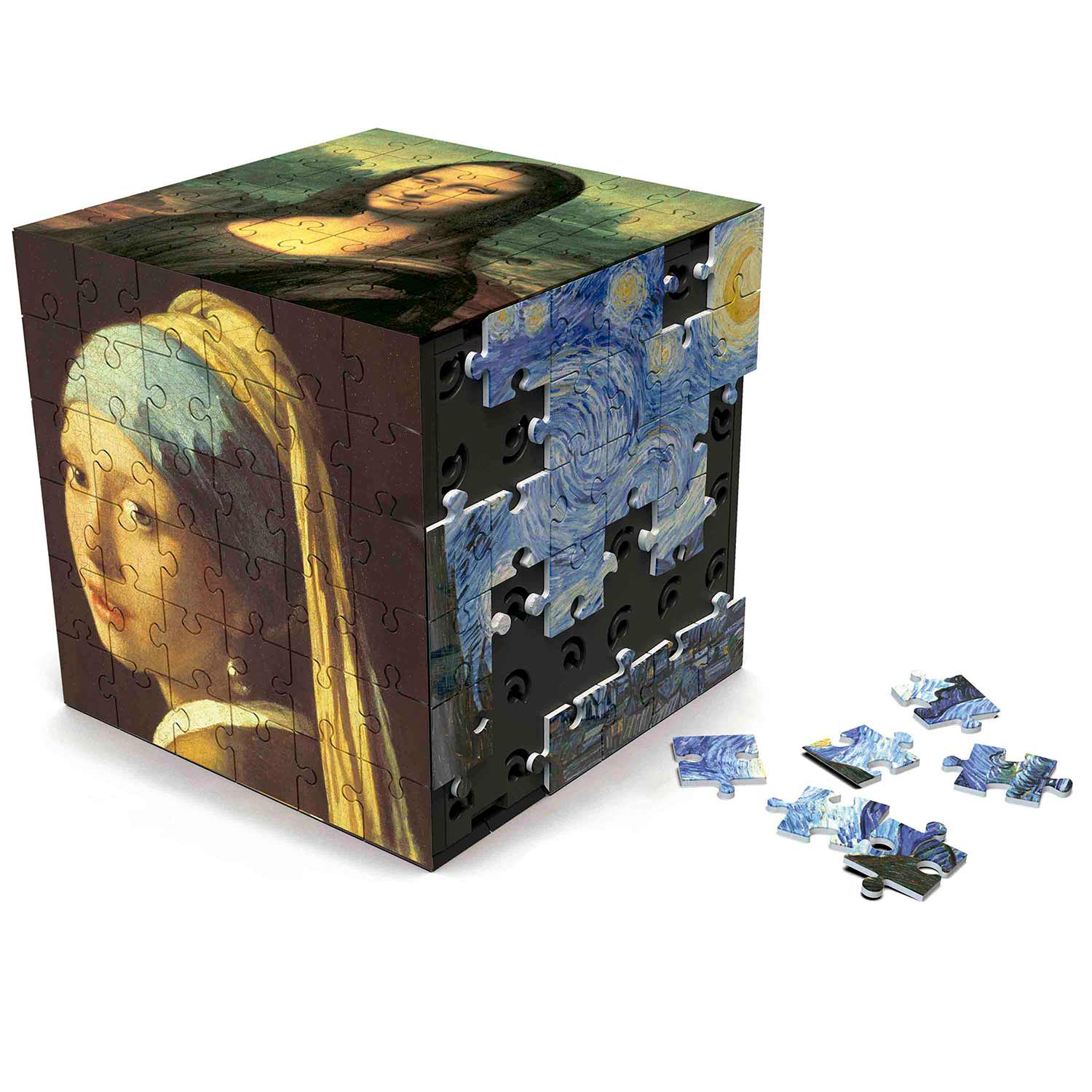 3D Puzzle Cube - Arte 216 Peças Educa 20123 ( Imagem 2 de 3 ) - Preview