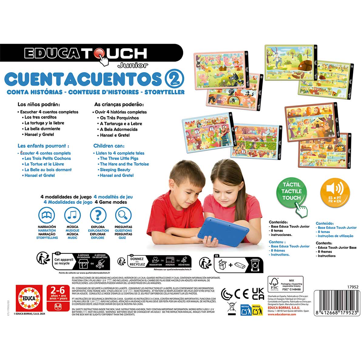 Era Uma Vez ... Conta Histórias 2 Educa Touch Junior 17952 ( Imagem 3 de 4 ) - Preview