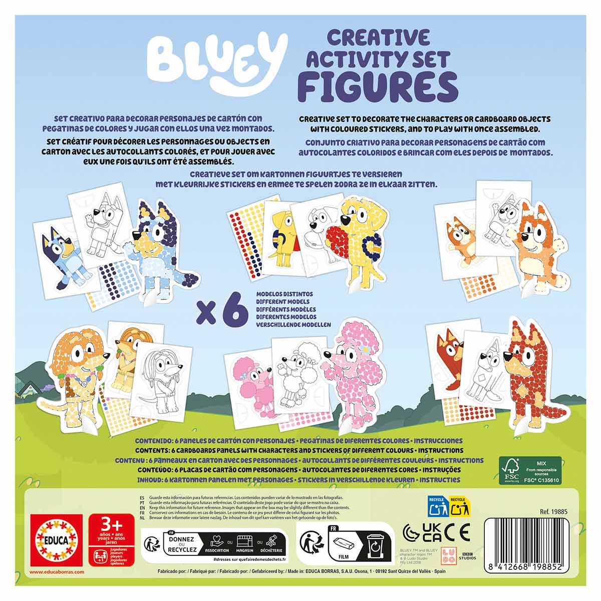 3d Bluey "creative Activity Set" ( Imagem 3 de 4 ) - Preview