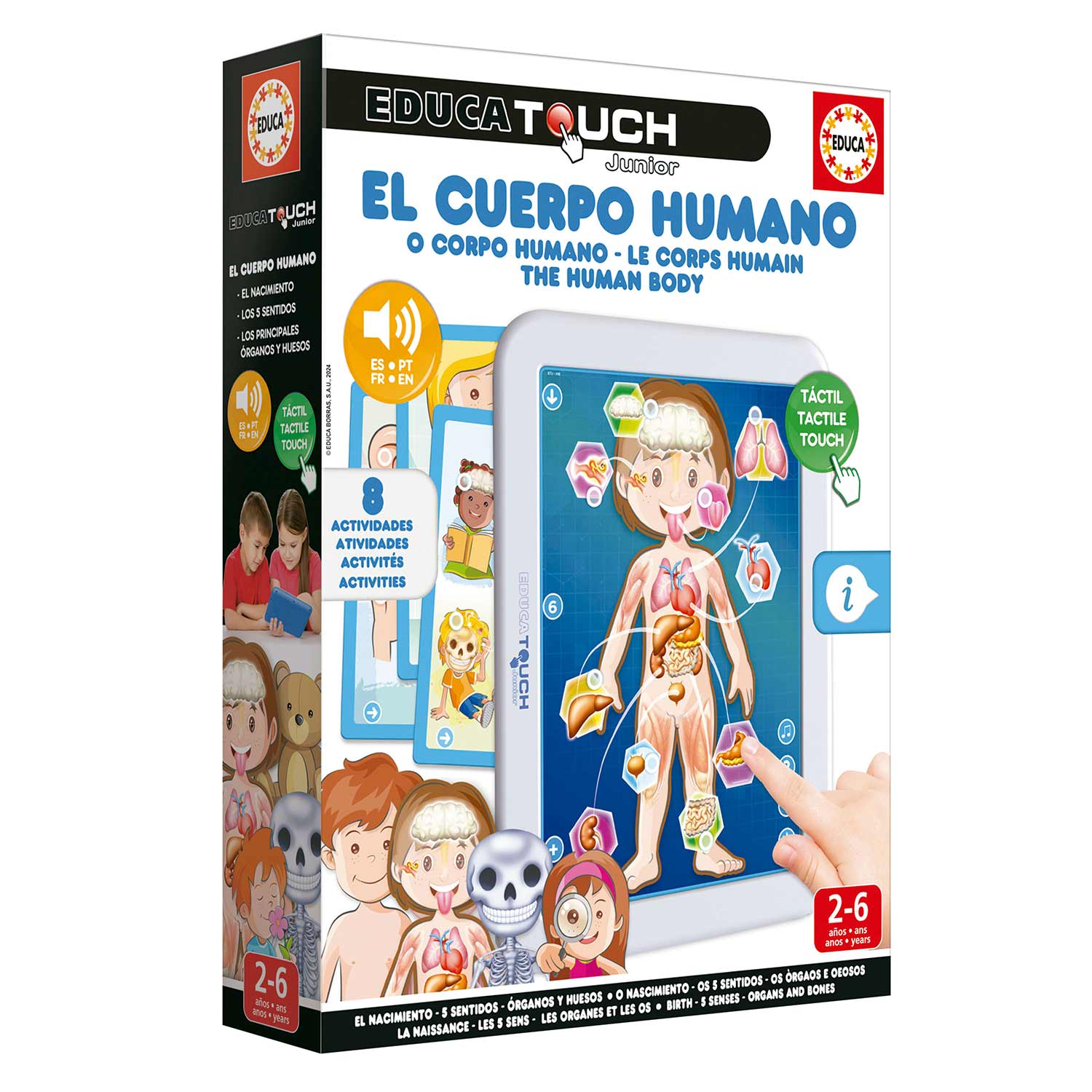 Educa Touch Junior O Corpo Humano ( Imagem 4 de 4 ) - Preview