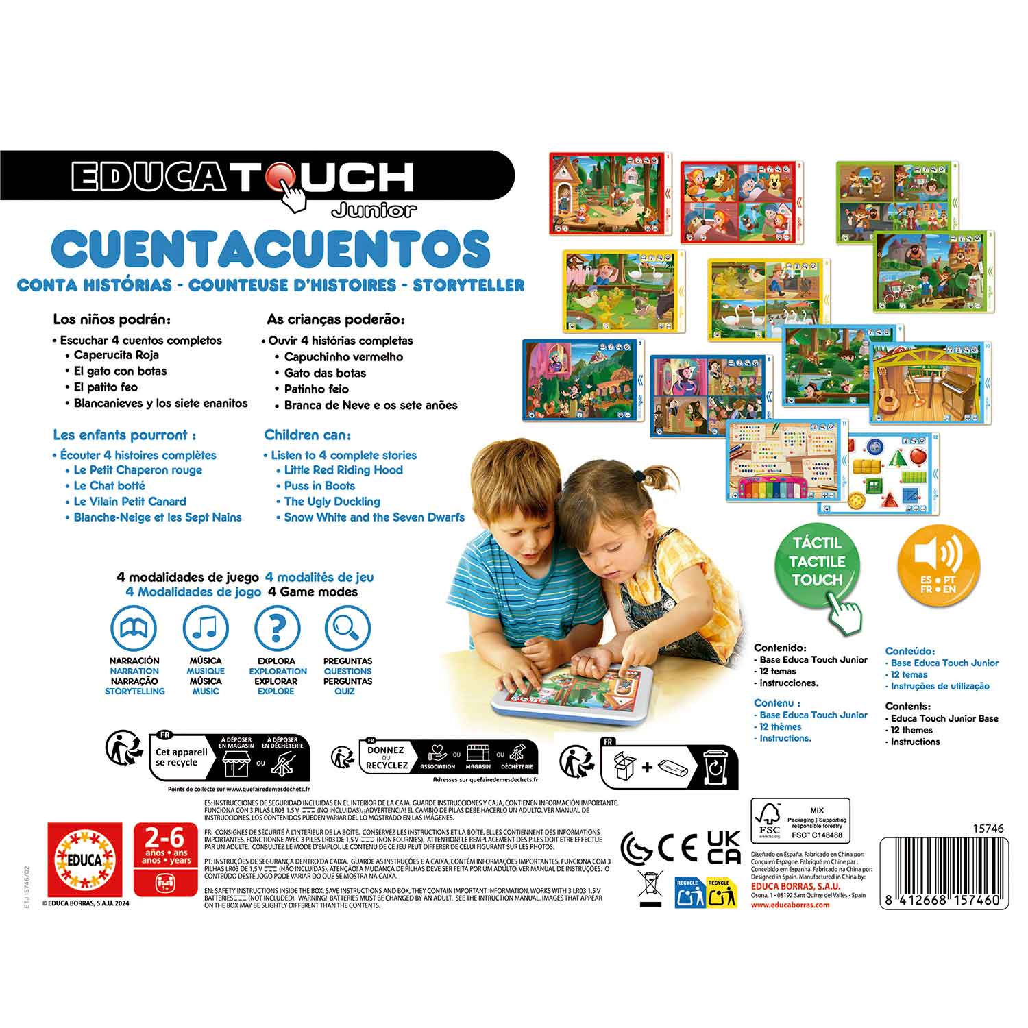 Educa Touch Junior: Conta Contos ( Imagem 3 de 4 ) - Preview