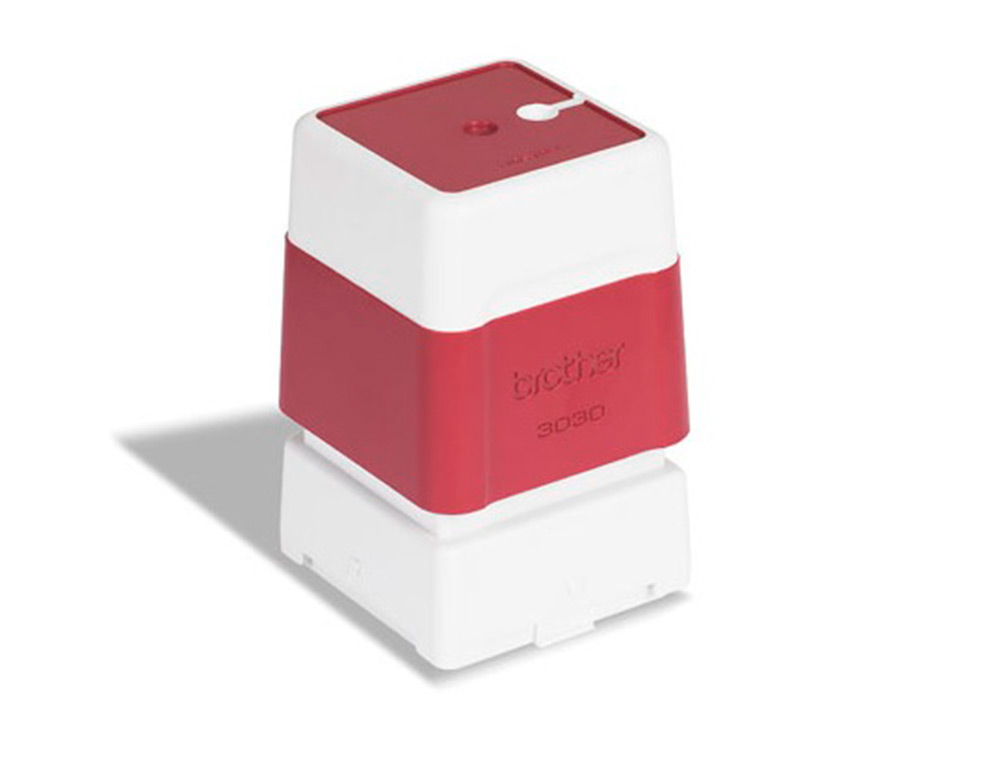 Carimbo automatico brother 12 mm x 12 mm vermelho (6 unidades) ( Imagem 3 de 4 ) - Preview