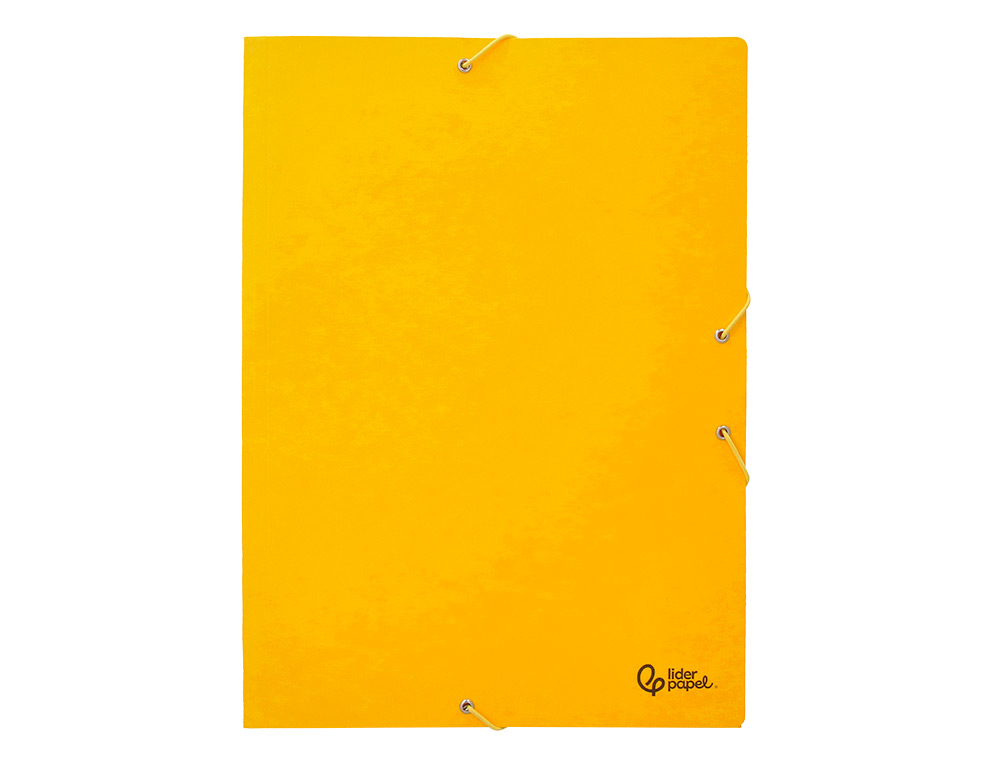Pasta de elasticos liderpapel folio amarela ( Imagem 2 de 9 ) - Preview