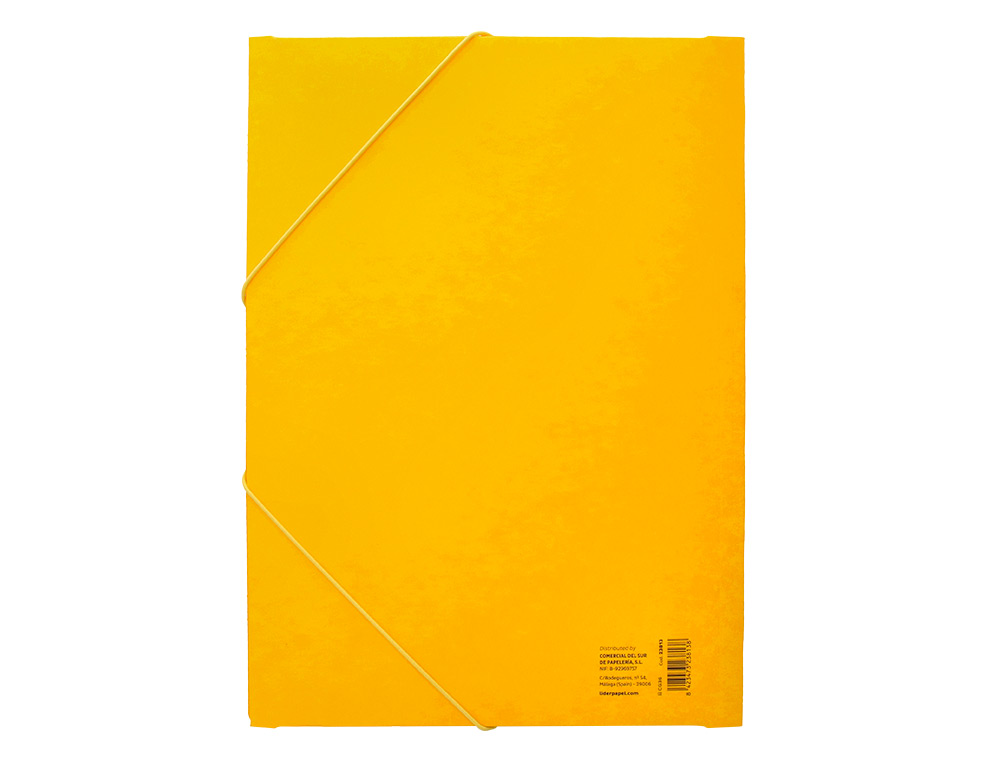 Pasta de elasticos liderpapel folio amarela ( Imagem 3 de 9 ) - Preview