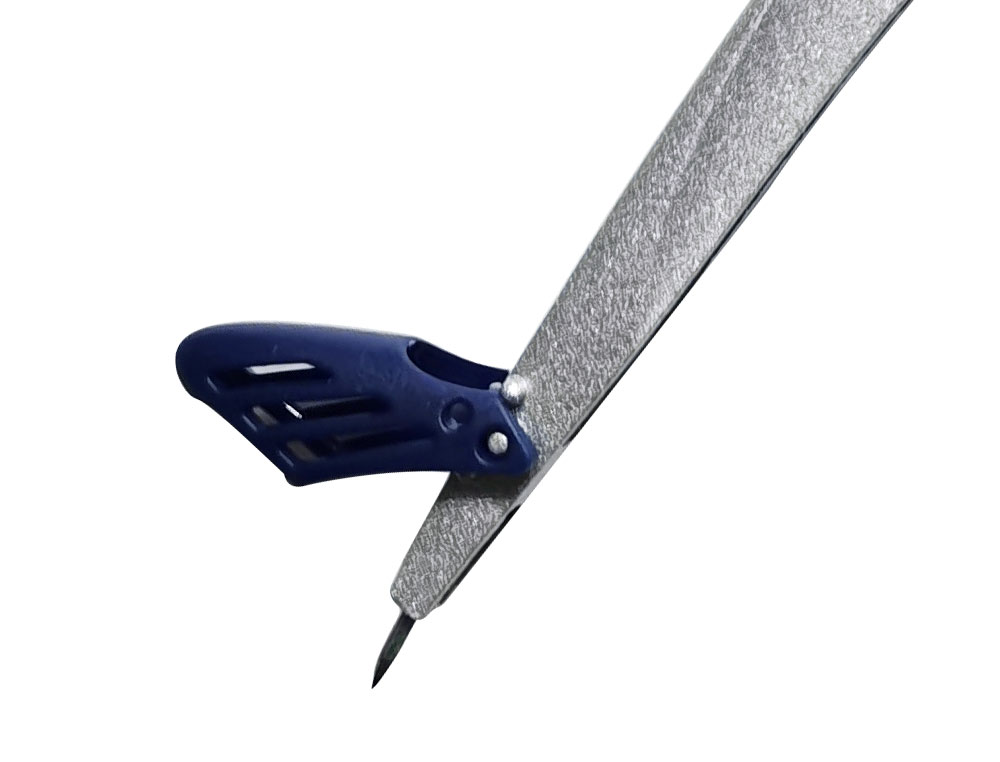 Compasso liderpapel lock device com adaptador universal e tubo de minas cor azul escuro ( Imagem 5 de 5 ) - Preview
