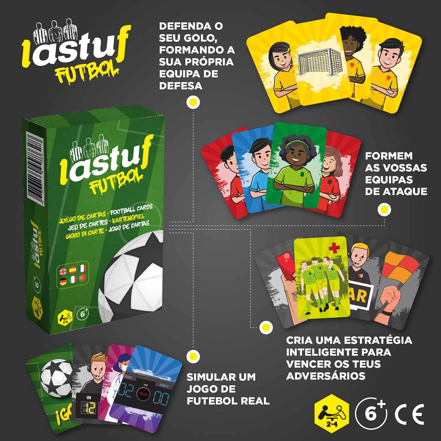 Lastuf Futebol Creative Live Games Ct76525 ( Imagem 4 de 4 ) - Preview