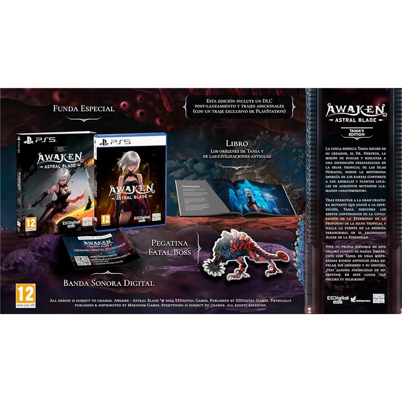 Awaken: Astral Blade - Tania's Edition PS5 ( Imagem 2 de 2 ) - Preview