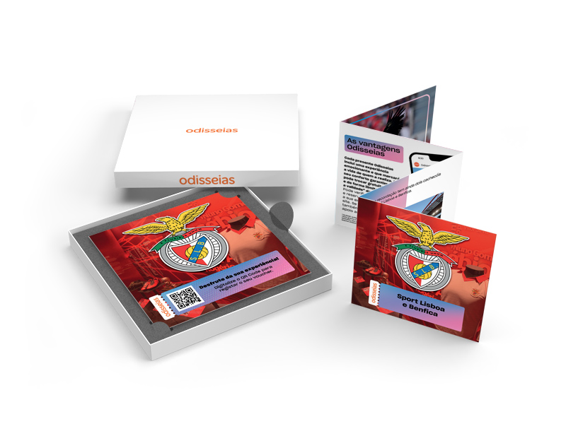 Pack Presente Odisseias - SL Benfica - Tour ao Estádio & Museu + Cachecóis ( Imagem 2 de 4 ) - Preview