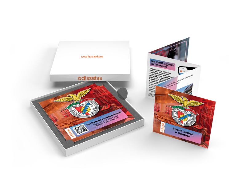 Odyssey Gift Pack - SL Benfica - Stadium & Museum + Luz by Chakall ( Imagem 2 de 4 ) - Preview