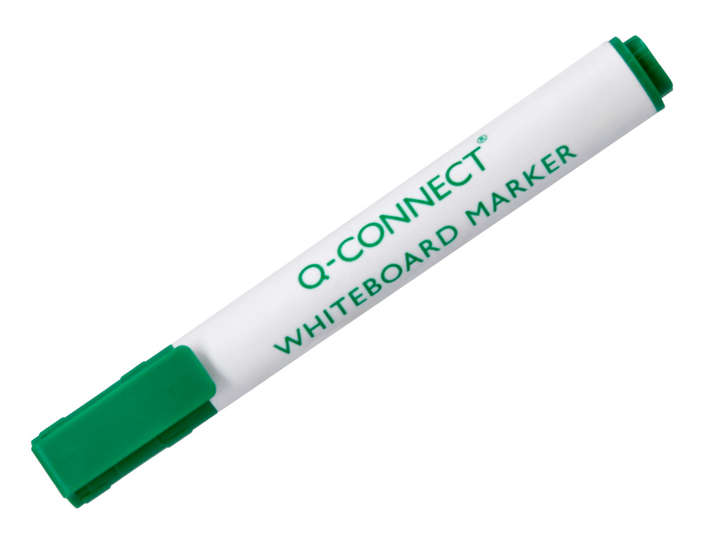 Marcador Q-Connect Para Quadro Branco de Ponta Redonda 3.0mm - Verde ( Imagem 2 de 7 ) - Preview
