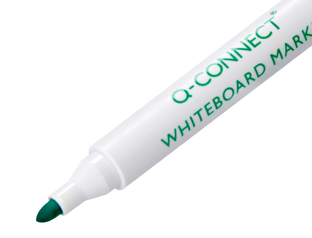 Marcador Q-Connect Para Quadro Branco de Ponta Redonda 3.0mm - Verde ( Imagem 5 de 7 ) - Preview