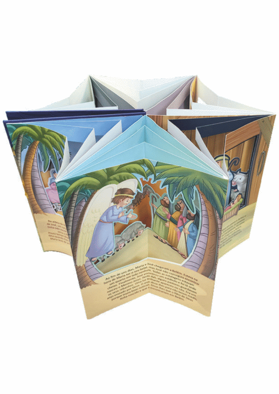 O Nascimento de Jesus (Livro - Carrossel) ( Imagem 2 de 2 ) - Preview