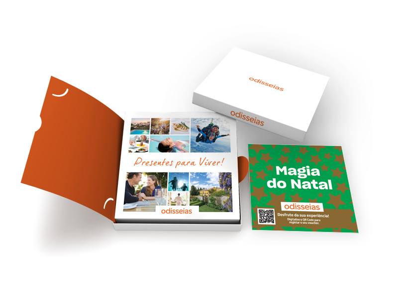 Pack Presente Odisseias - Magia do Natal | 1800 Experiências para 1 ou 2 pessoas ( Imagem 2 de 4 ) - Preview