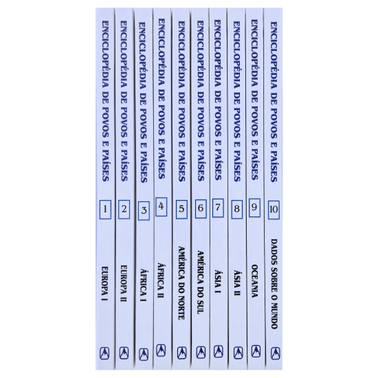 Enciclopédia de Povos e Países - 10 Volumes ( Imagem 2 de 11 ) - Preview