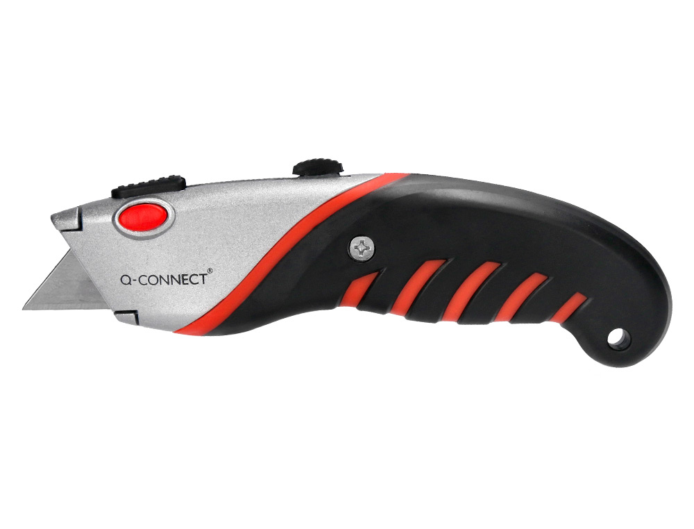 X-ato q-connect sx1500 metalico largo preto e vermelho com cabo de plastico e compartimento para laminas de recarga ( Imagem 2 de 24 ) - Preview