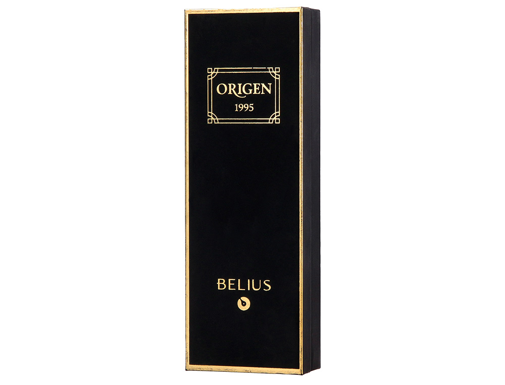 Esferografica belius origem aluminio escovado preto tinta azul caixa de oferta ( Imagem 3 de 17 ) - Preview