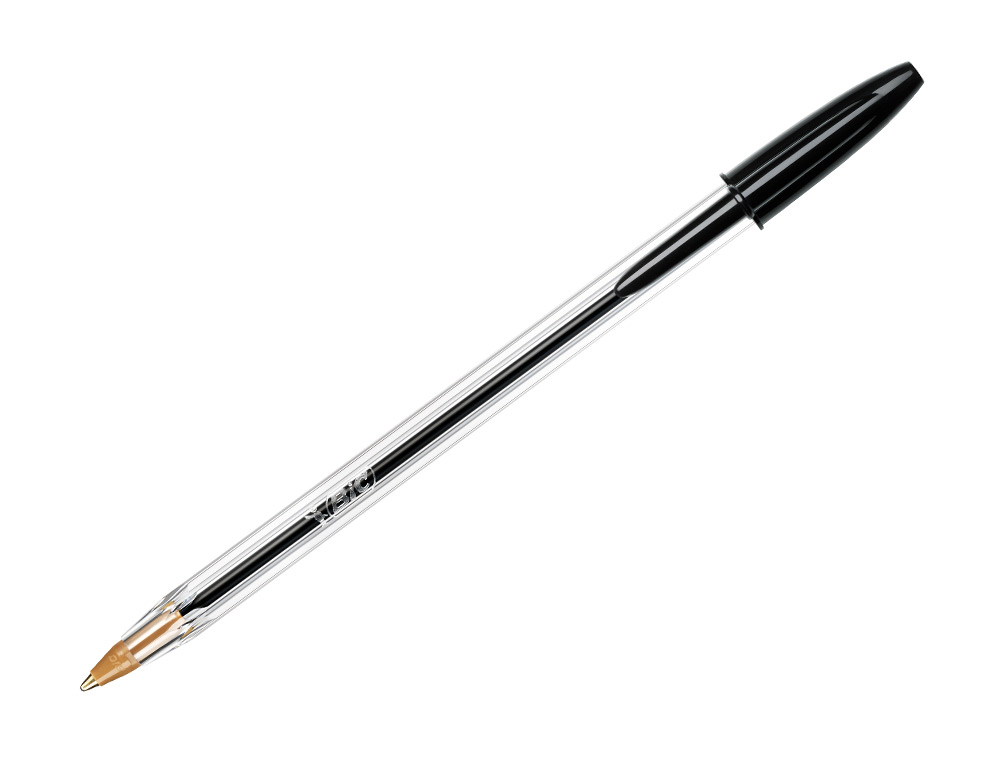 Esferográfica Bic Cristal Media Preto - 5 unidades ( Imagem 2 de 6 ) - Preview