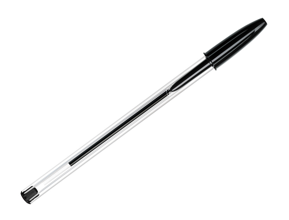 Esferográfica Bic Cristal Media Preto - 5 unidades ( Imagem 3 de 6 ) - Preview