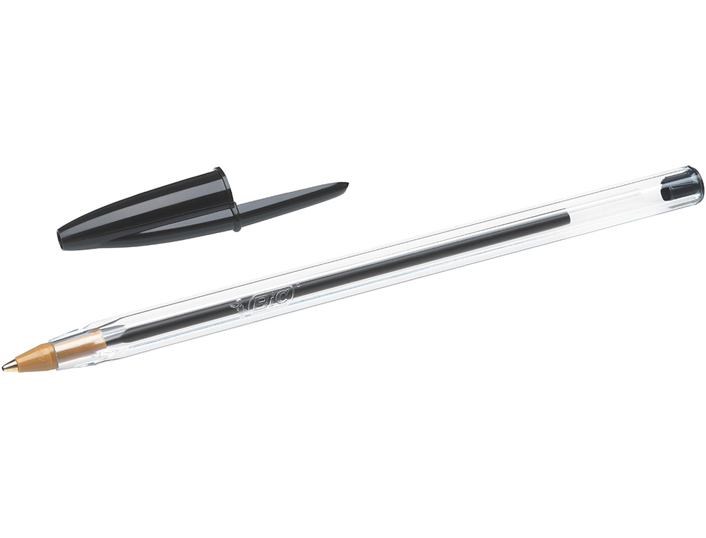 Esferográfica Bic Cristal Media Preto - 5 unidades ( Imagem 4 de 6 ) - Preview