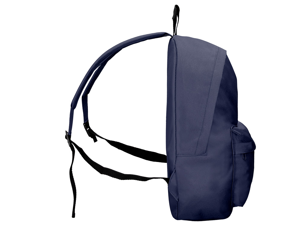 Liderpapel school backpack, navy blue, 400x125x300 mm ( Imagem 5 de 8 ) - Preview