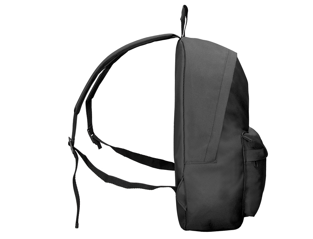 Mochila escolar liderpapel cor preto 400x125x300 mm ( Imagem 5 de 8 ) - Preview