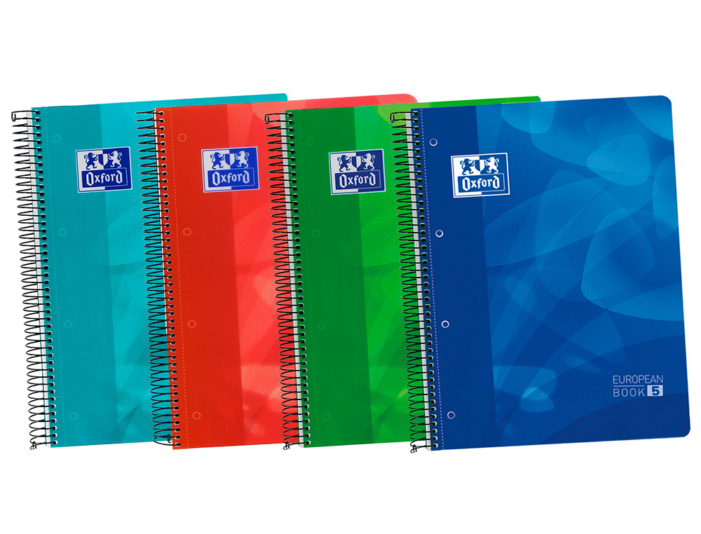 Caderno espiral oxford capa plastico optik paper microperfurado din a4 120 folhas + 50% quadricula 5 mm ( Imagem 4 de 5 ) - Preview