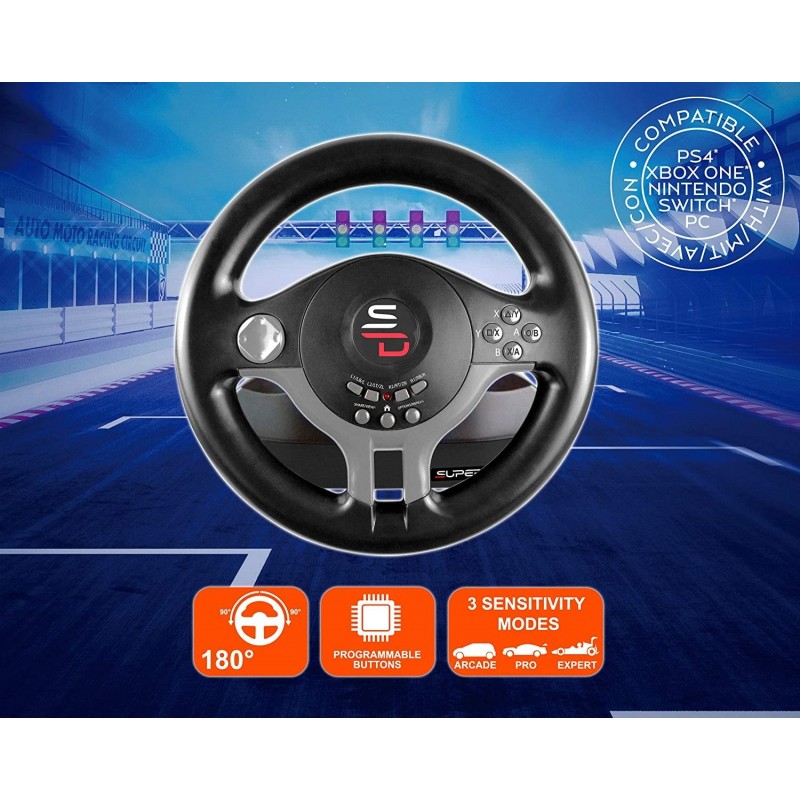 Volante SuperDrive Driving Wheel SV200 PS4 & Xbox One & PC & Nintendo Switch ( Imagem 2 de 4 ) - Preview