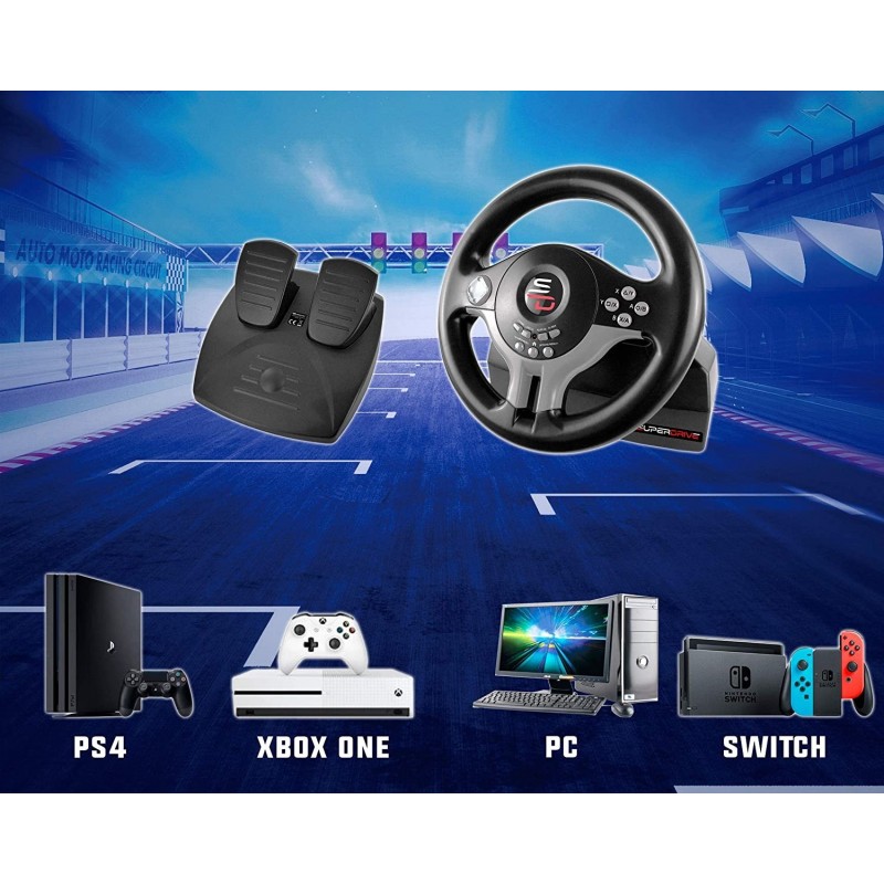 Volante SuperDrive Driving Wheel SV200 PS4 & Xbox One & PC & Nintendo Switch ( Imagem 4 de 4 ) - Preview