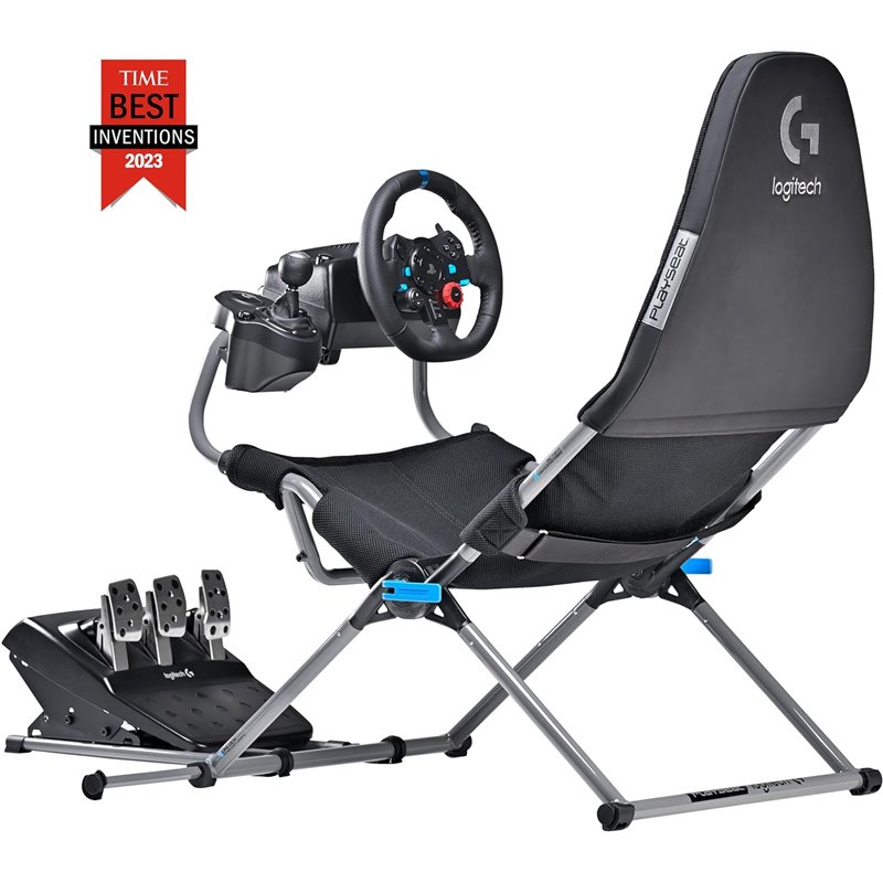 Cadeira Gaming Playseat Challenge X - Logitech G Edition (Assento Simulação de Corrida) ( Imagem 2 de 4 ) - Preview