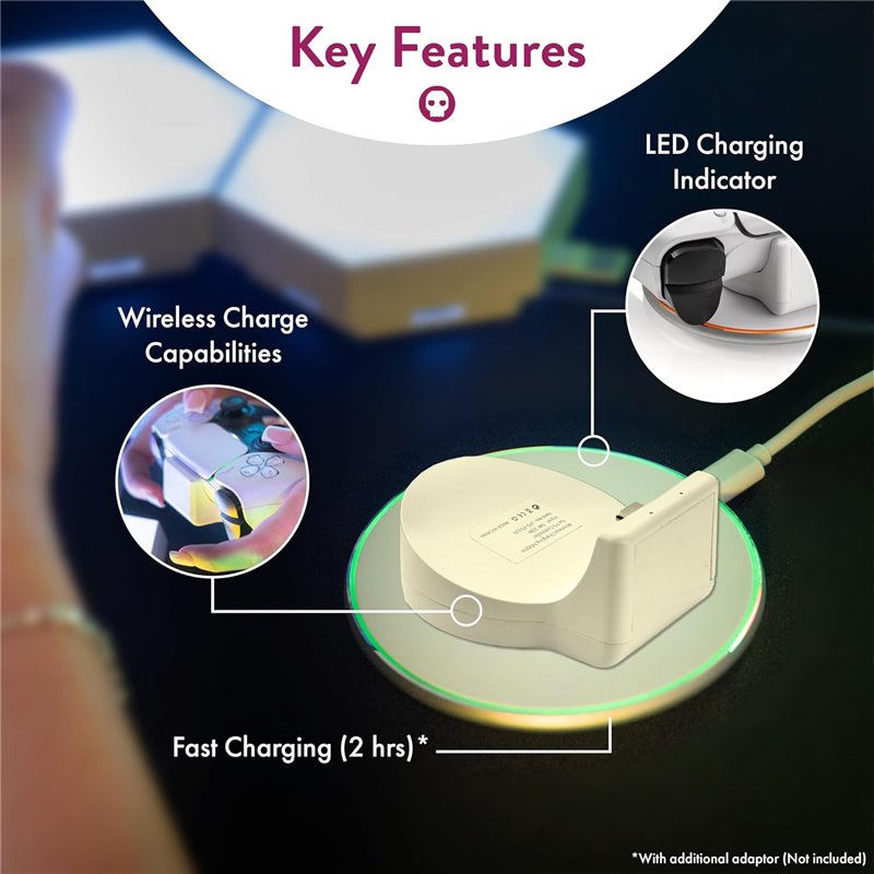 Numskull Wireless Charger - Dualsense PS5 ( Imagem 3 de 3 ) - Preview