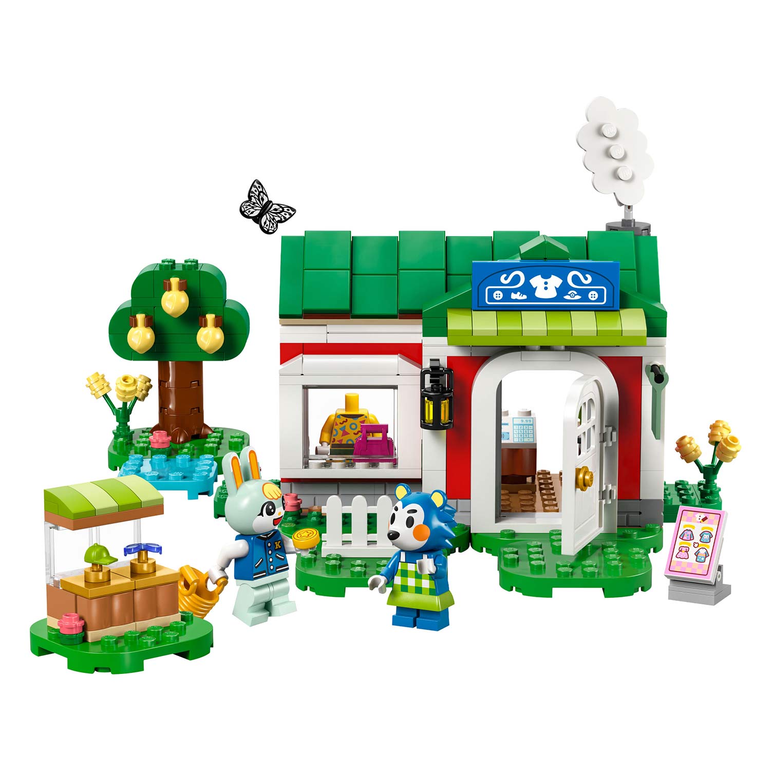 Lego Animal Crossing Alfaiataria Able Sisters 77055 ( Imagem 2 de 4 ) - Preview