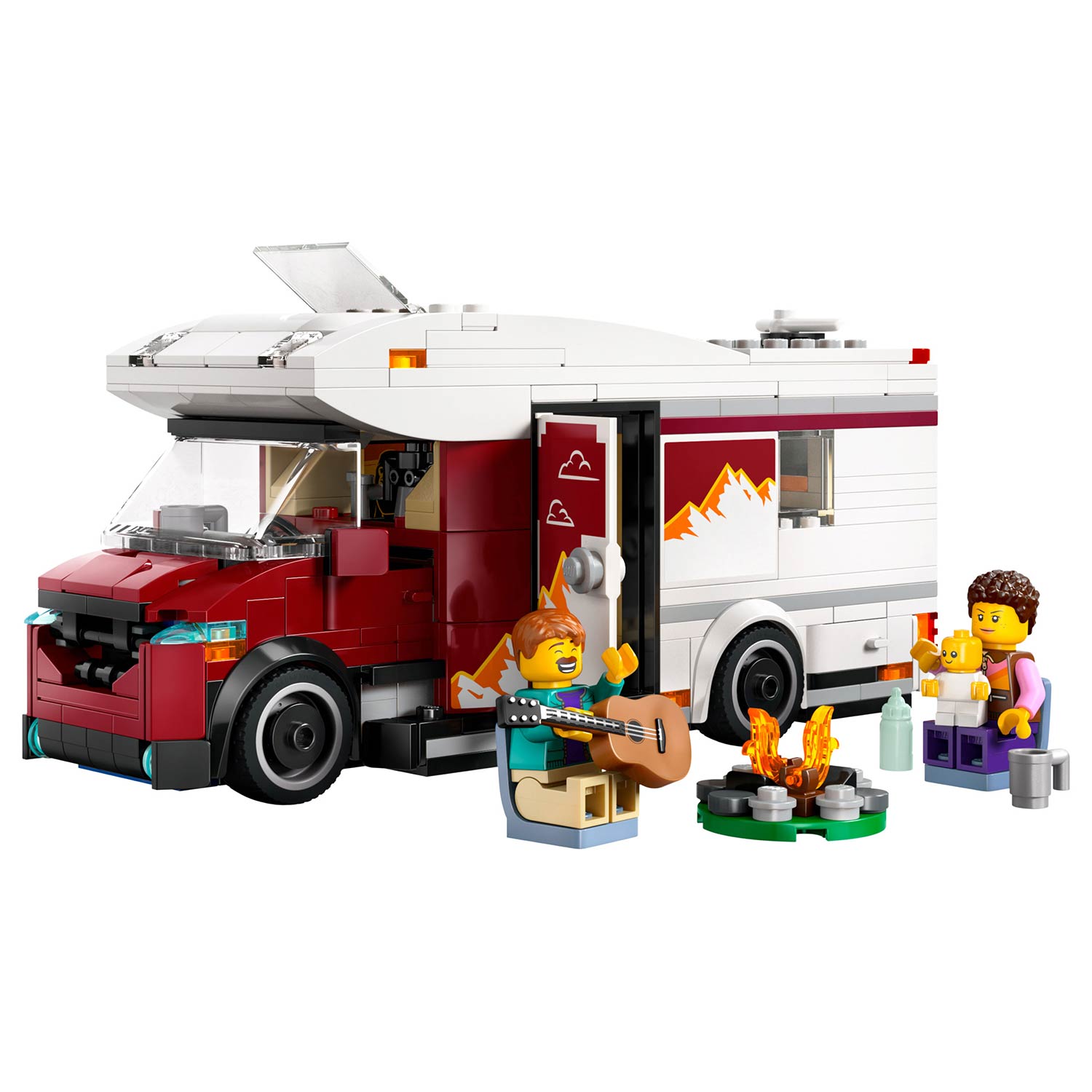 Lego City Autocaravana Para Aventuras Nas Ferias 60454 ( Imagem 2 de 4 ) - Preview