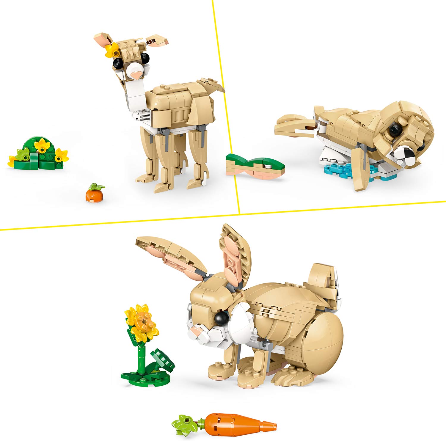 Lego Creator 3-In-1 Coelhinho Adoravel 31162 ( Imagem 3 de 4 ) - Preview