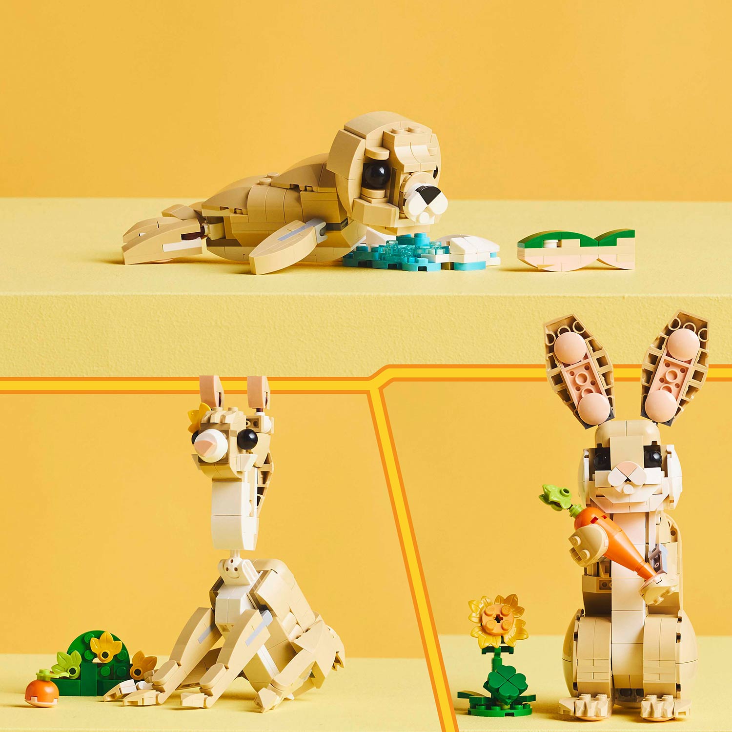 Lego Creator 3-In-1 Coelhinho Adoravel 31162 ( Imagem 4 de 4 ) - Preview