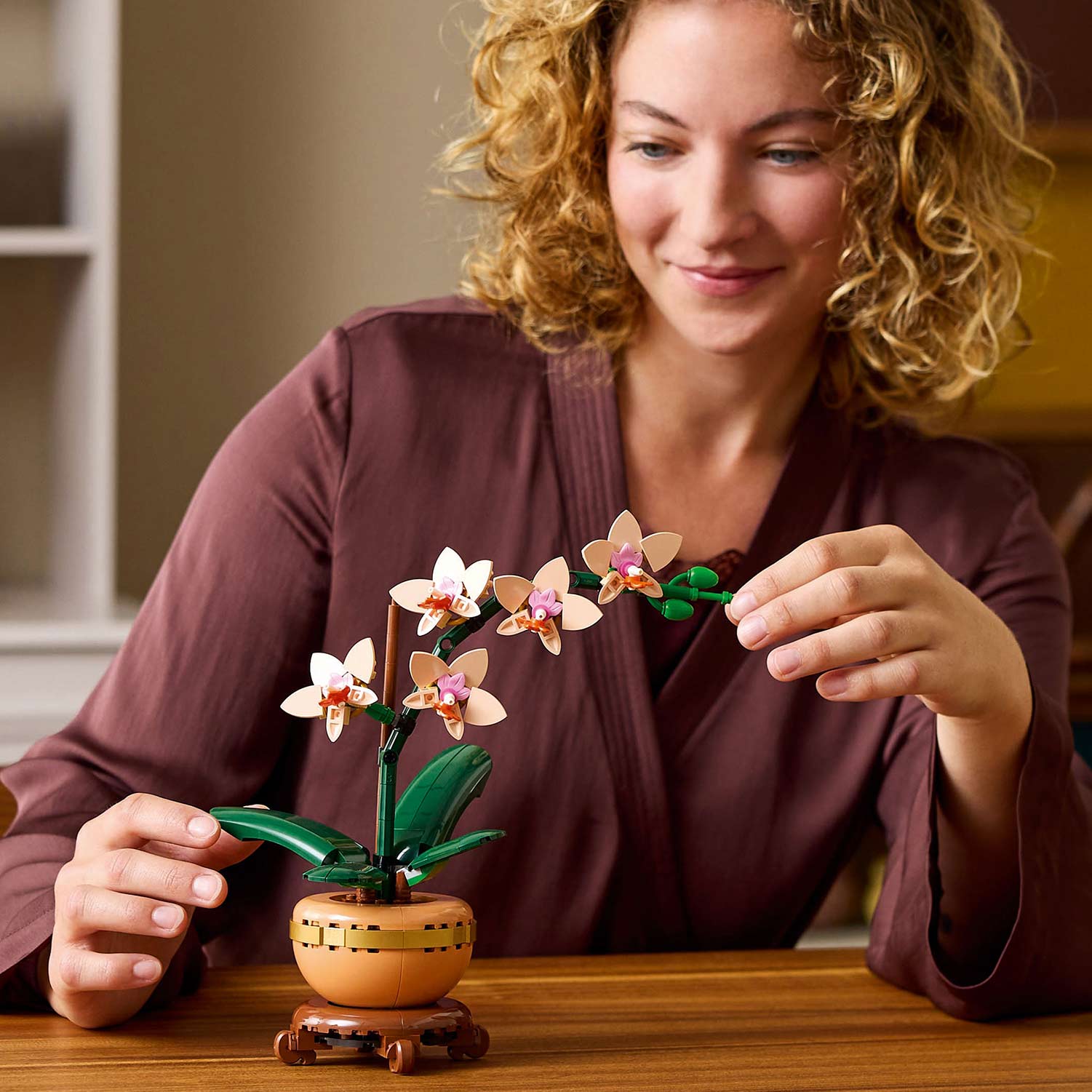 Lego Botanical Collection Orquídea Em Miniatura 10343 ( Imagem 3 de 4 ) - Preview