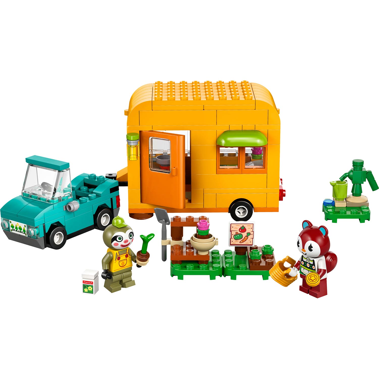 Lego Animal Crossing Caravana E Loja De Jardinagem Do Leif 77054 ( Imagem 2 de 4 ) - Preview