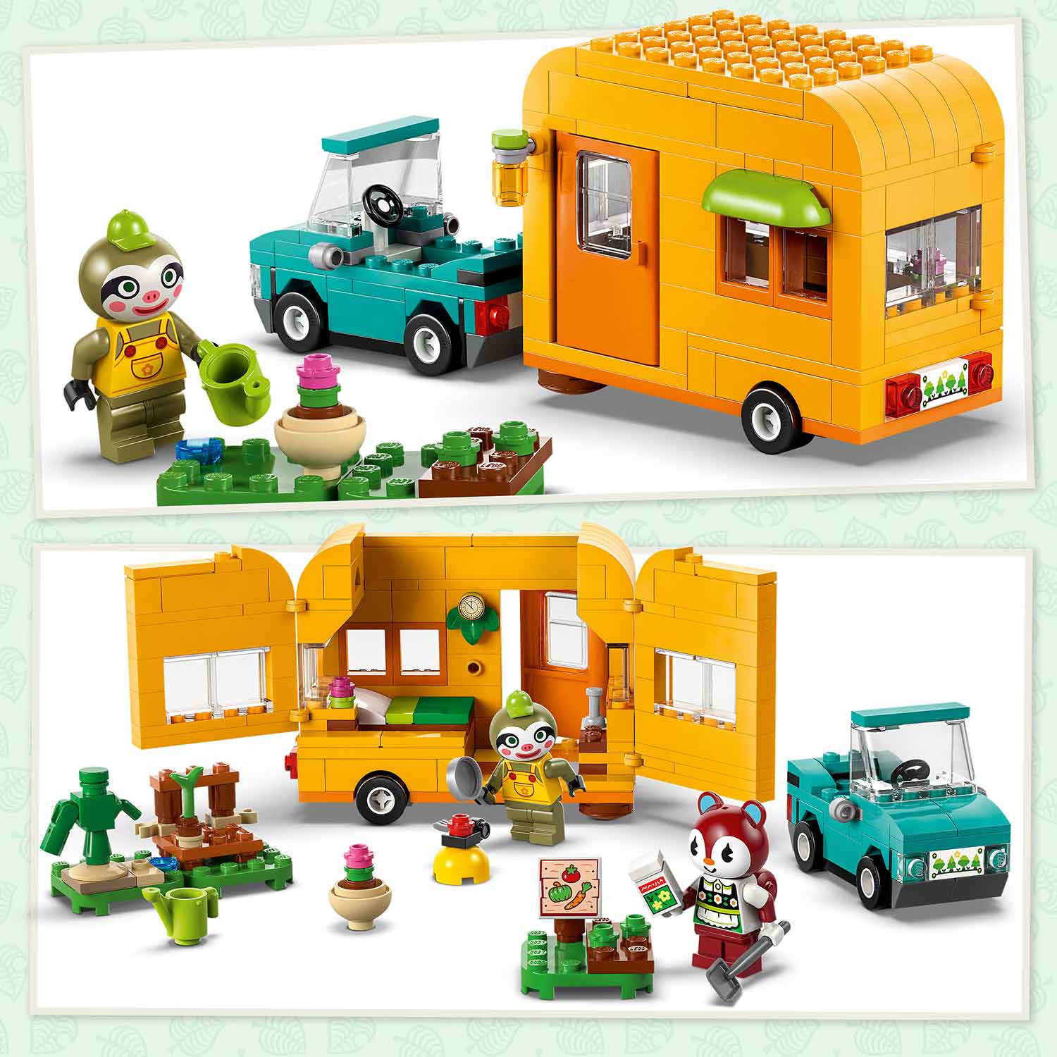 Lego Animal Crossing Caravana E Loja De Jardinagem Do Leif 77054 ( Imagem 3 de 4 ) - Preview