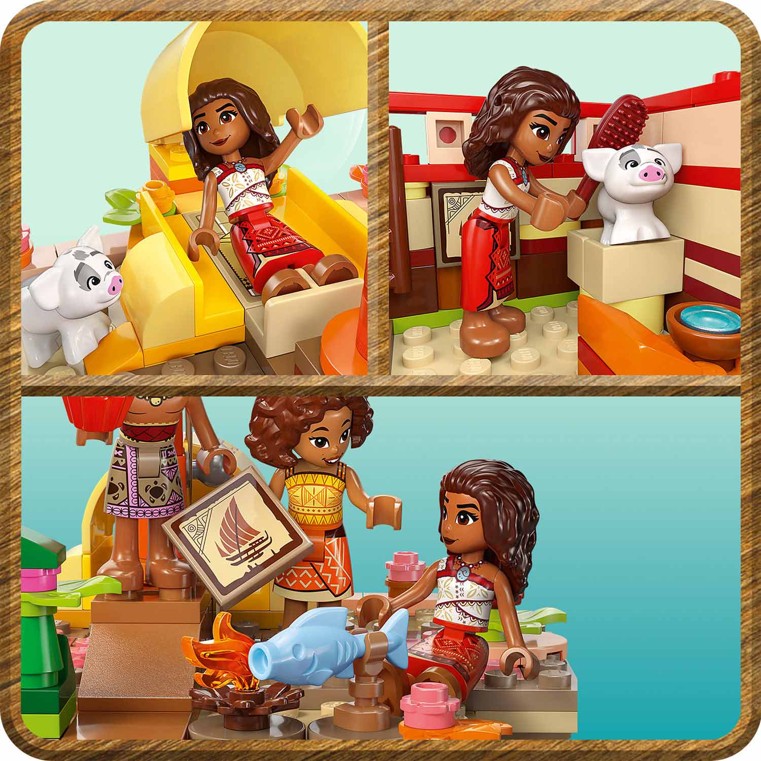Lego Disney Canoa De Aventuras Da Vaiana 43270 ( Imagem 4 de 4 ) - Preview