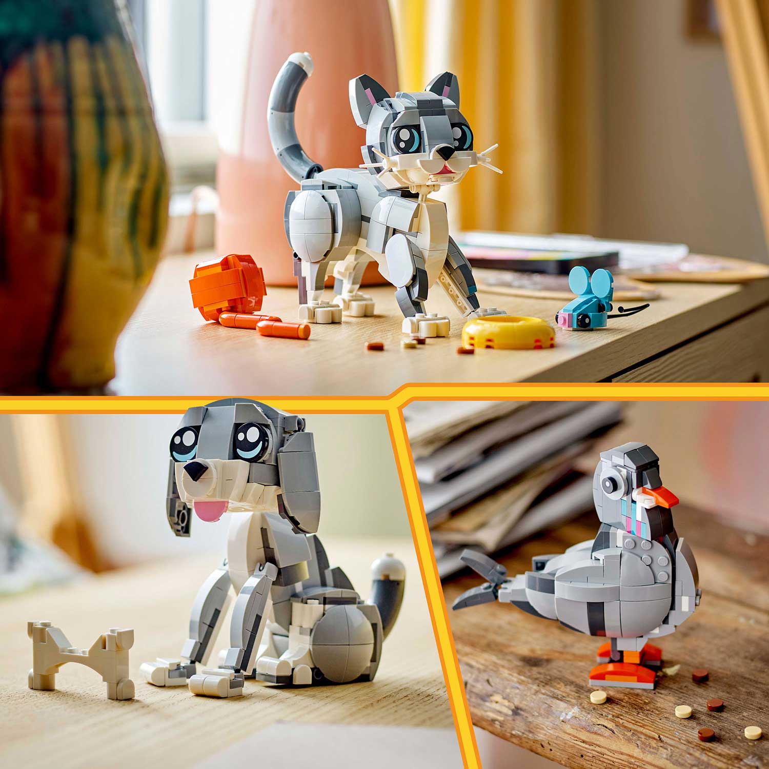 Lego Creator 3-In-1 Gato Brincalhao 31163 ( Imagem 3 de 4 ) - Preview