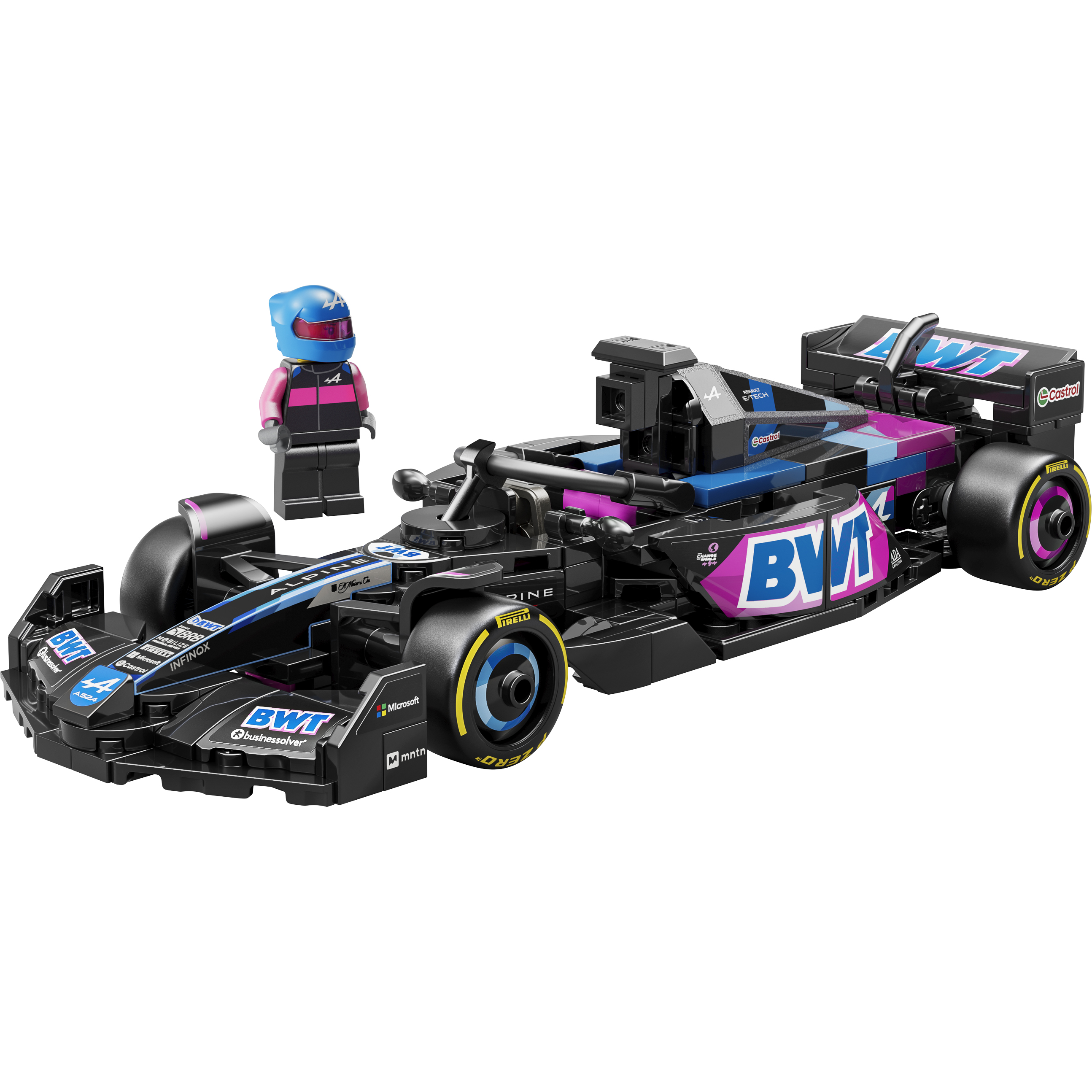 Lego Speed Champions Carro De Corrida Bwt Alpine F1 Team A524 77248 ( Imagem 2 de 4 ) - Preview