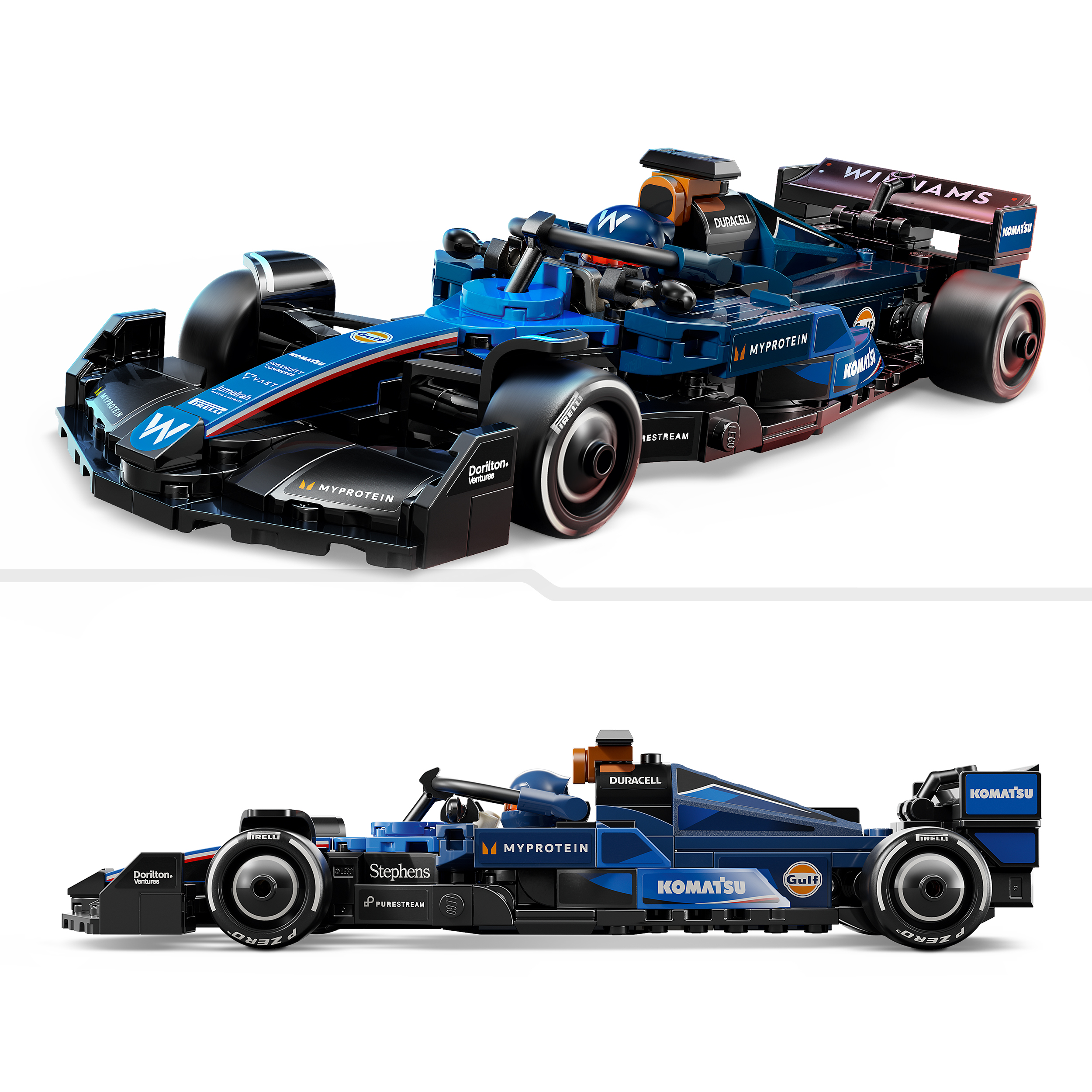 Lego Speed Champions Carro De Corrida Williams Racing Fw46 F1 77249 ( Imagem 3 de 4 ) - Preview
