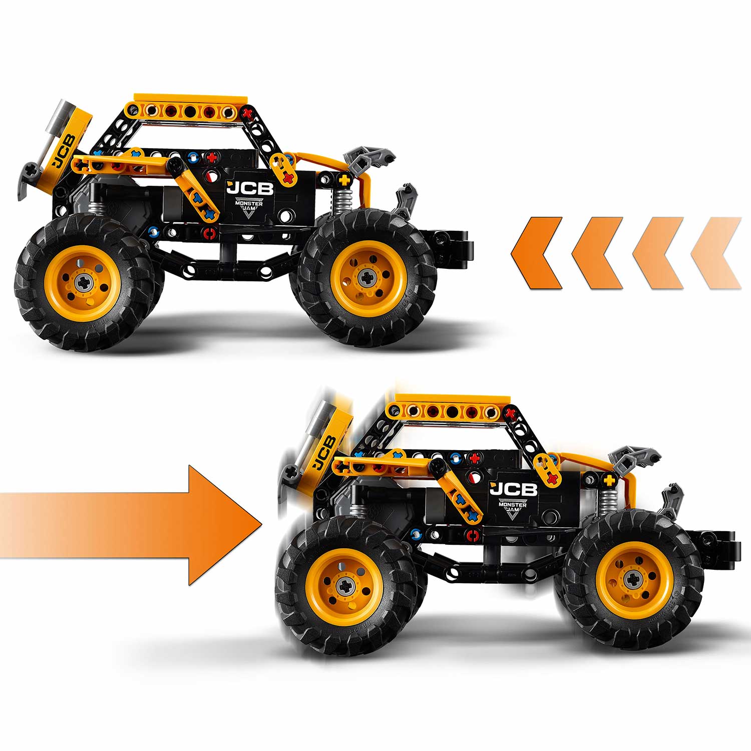 Lego Technic Pull-Back Monster Jam Digatron 42199 ( Imagem 3 de 4 ) - Preview