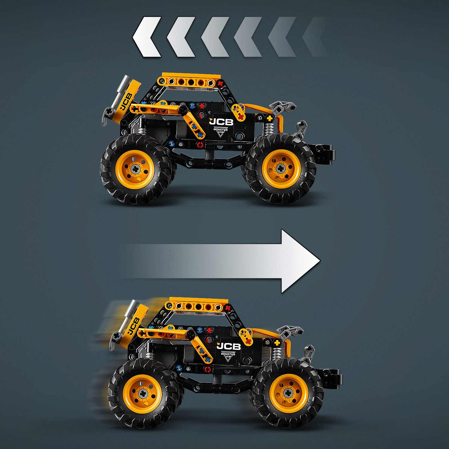 Lego Technic Pull-Back Monster Jam Digatron 42199 ( Imagem 4 de 4 ) - Preview